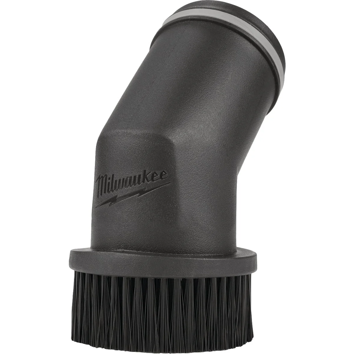 Easy-to-Use Milwaukee 1-7 8 In. Black Plastic Round Vacuum Brush Unique