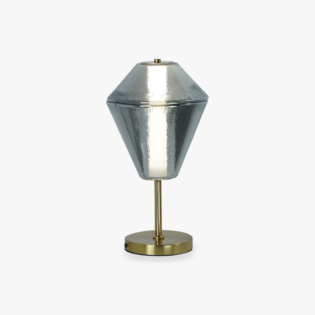 Prestigious Moderne afgeschuinde tafellamp Certified