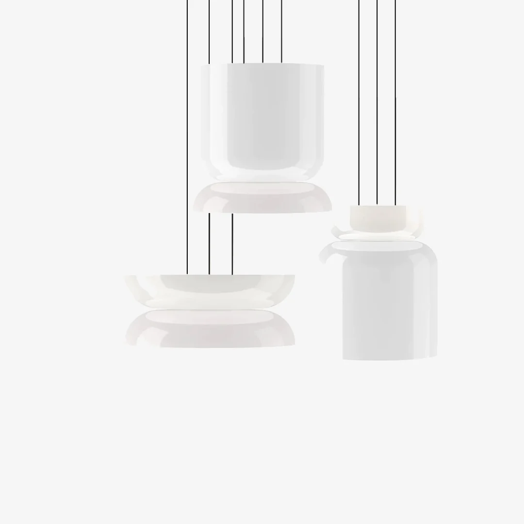 Solid Franse Protein 3 hanglamp Long-Lasting