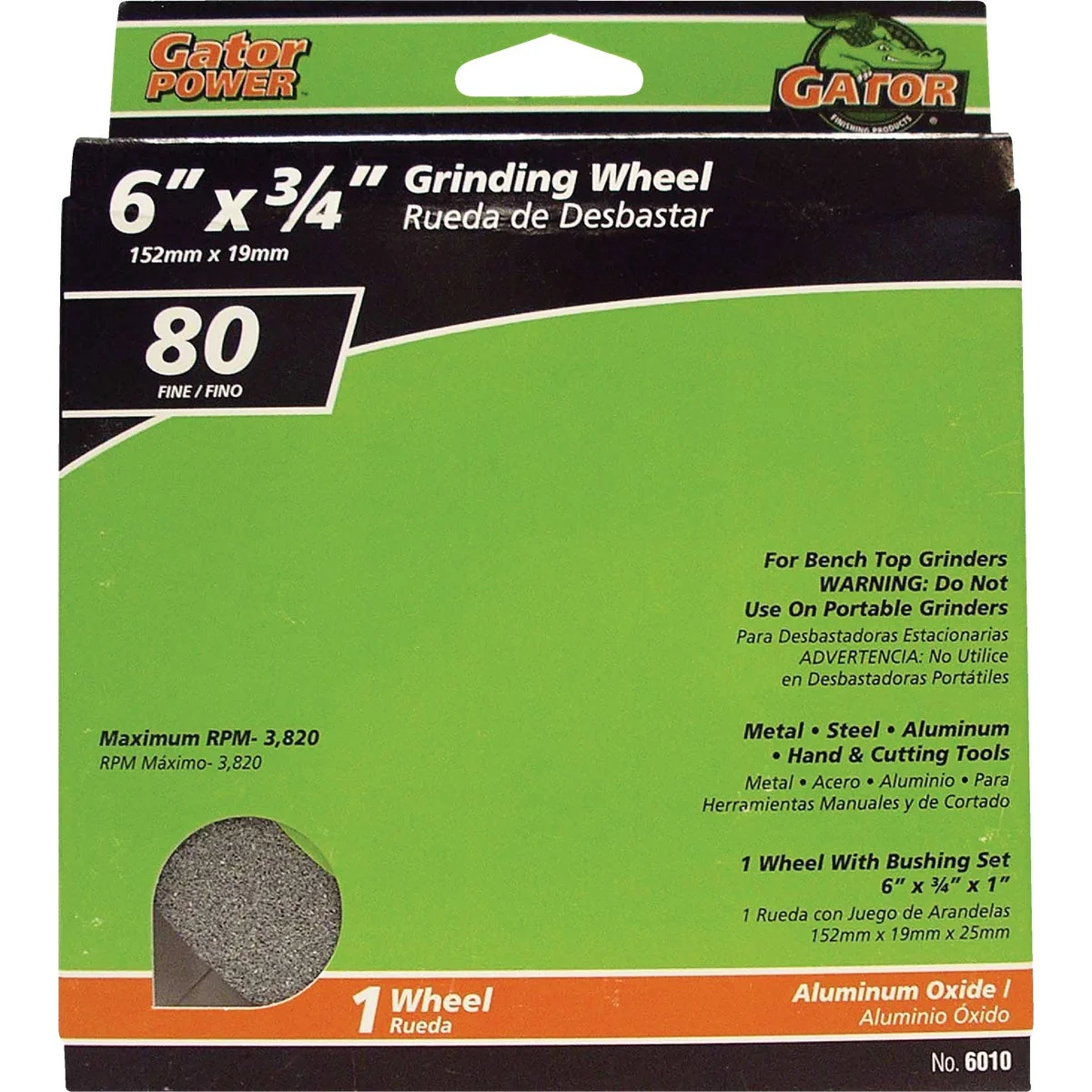 Solid Gator Blade 6 In. 3 4 In. Adjustable – 1 3 4 5 8 1 2 Bench Grinding Wheel Elegant