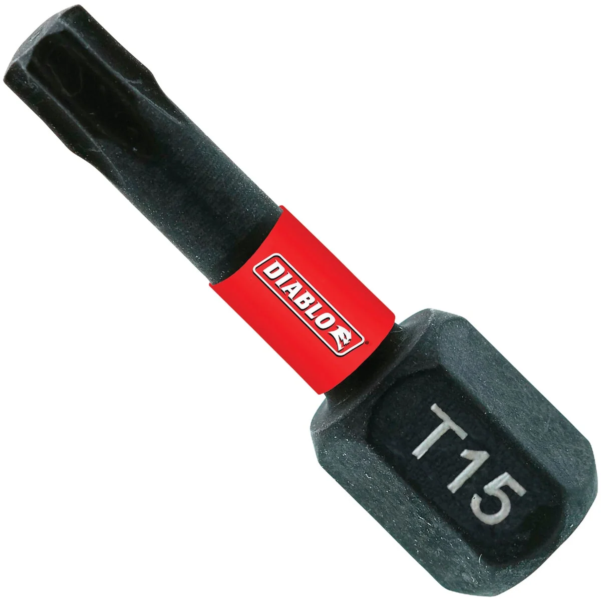 Green Diablo T15 TORX 1 In. Insert Impact Screwdriver Bit 2-Pack Quality