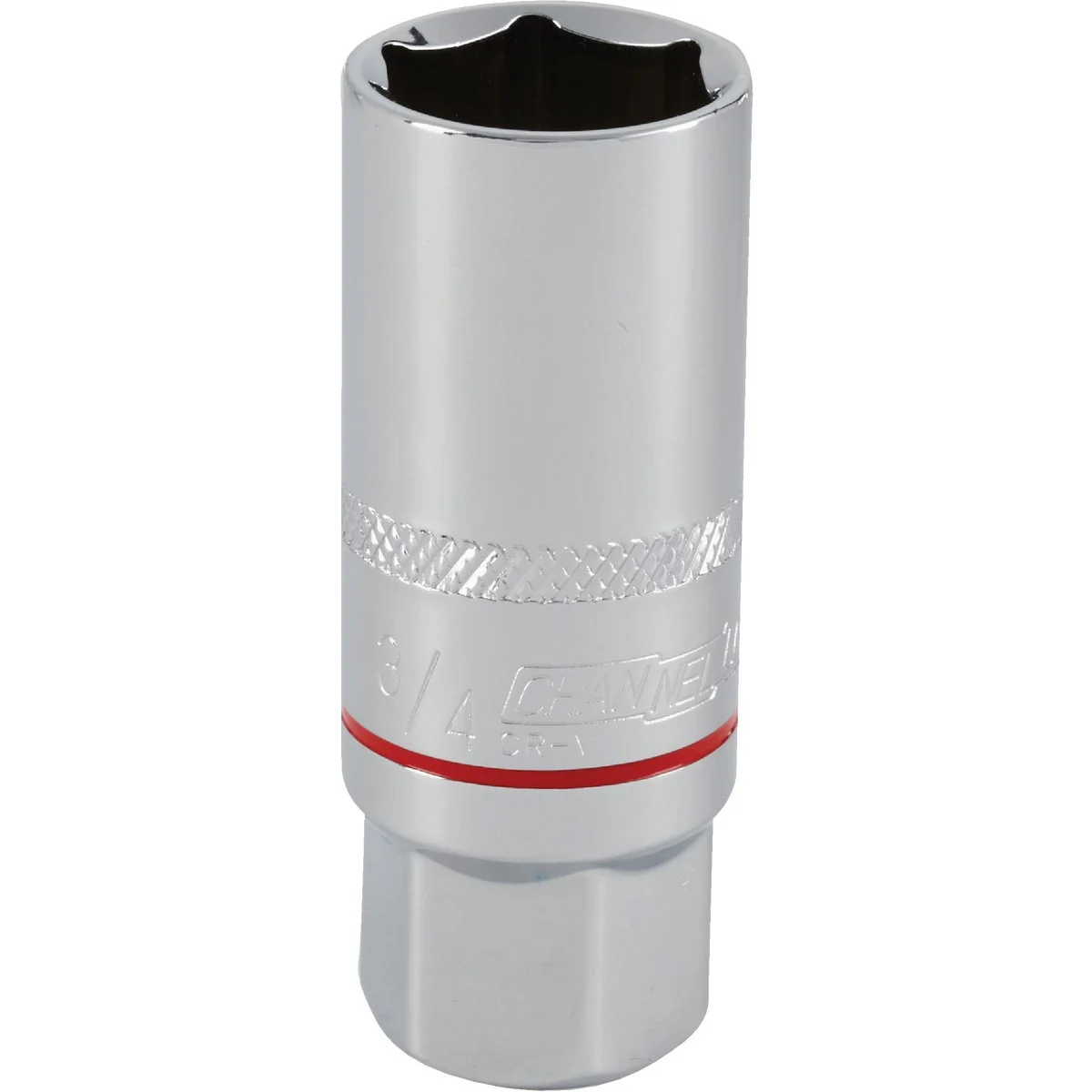 Original Design Channellock 3 8 In. Drive 3 4 In. 6-Point Standard Spark Plug Socket High-Grade