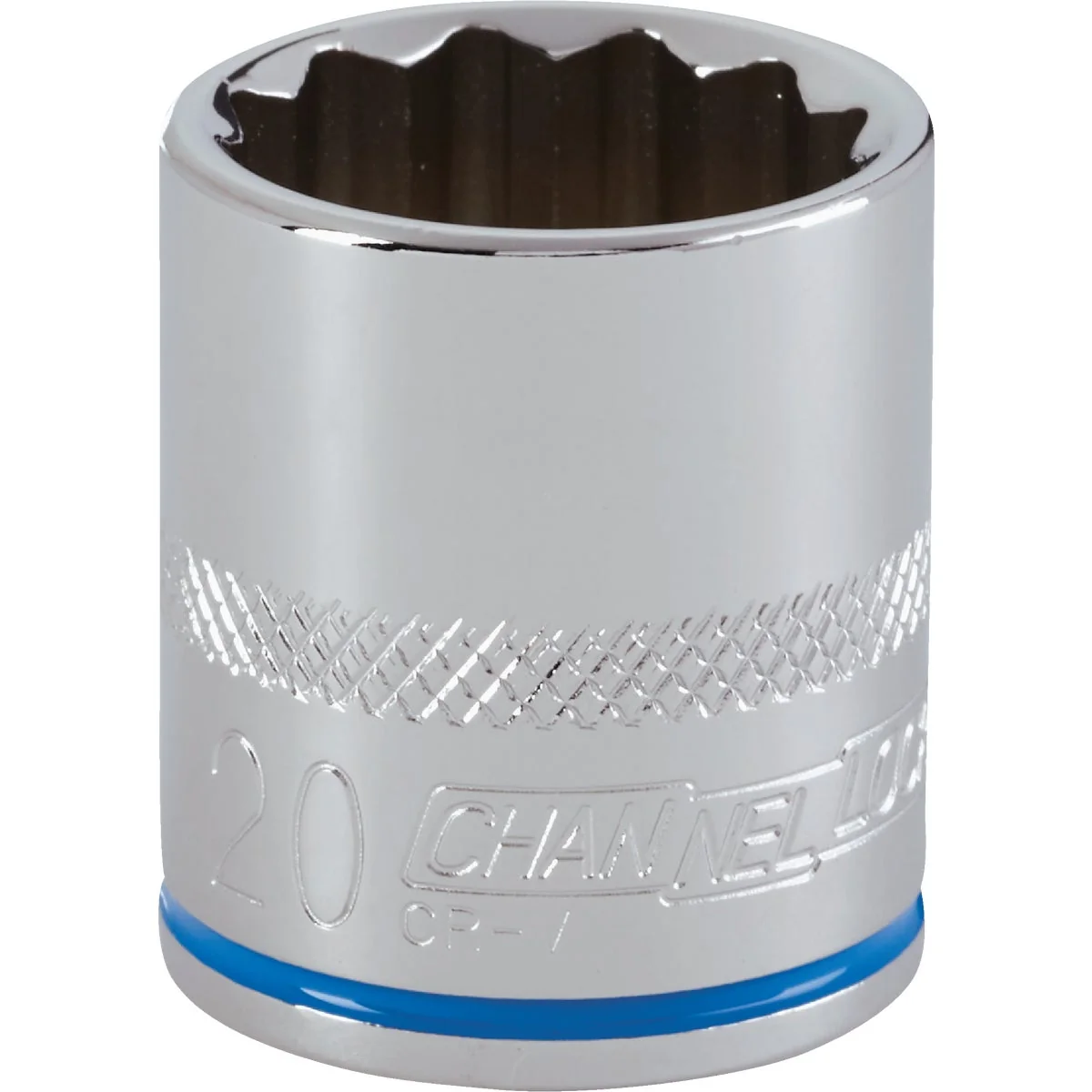 Sophisticated Channellock 3 8 In. Drive 20 mm 12-Point Shallow Metric Socket Classic