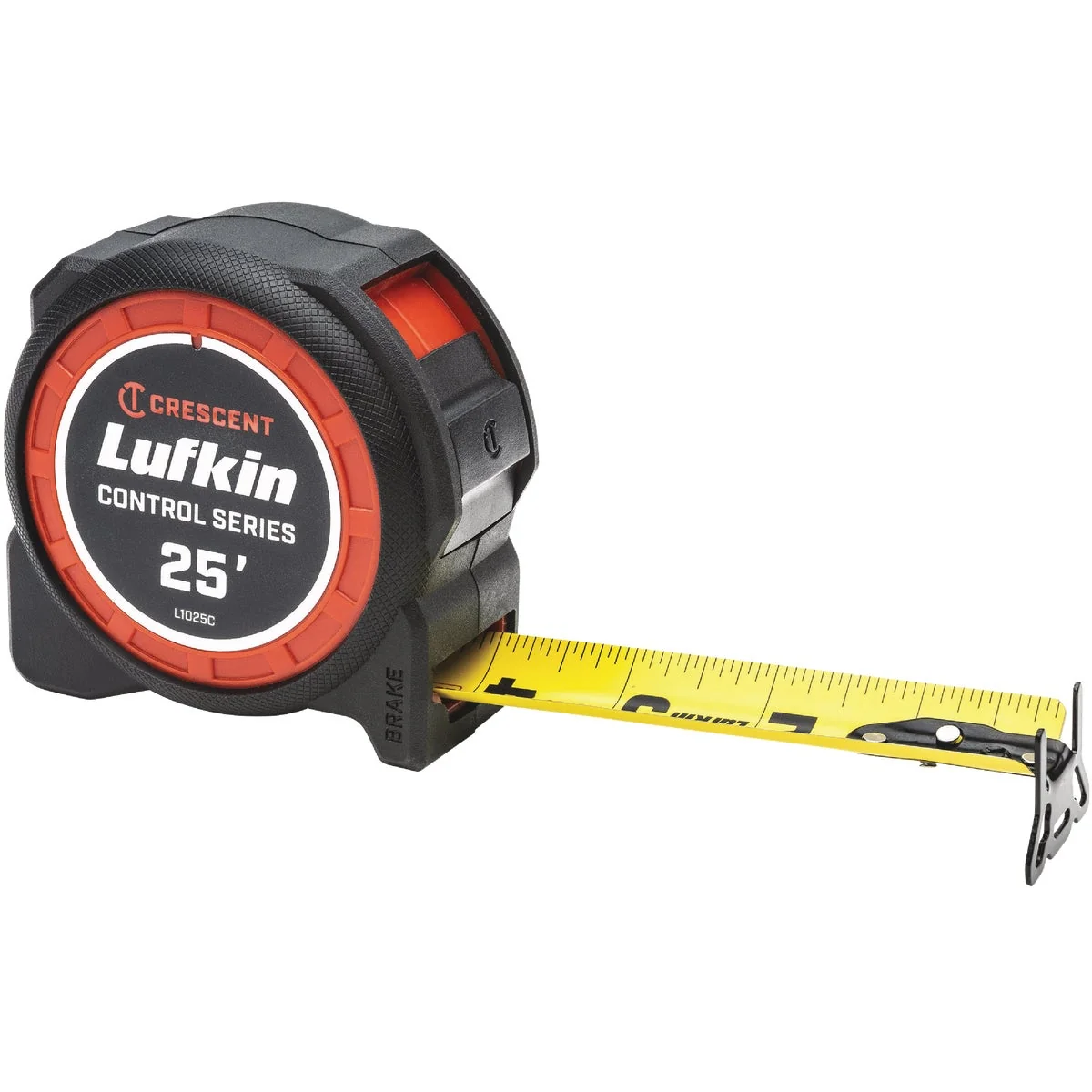 Enhanced Crescent Lufkin Command Control Series 1-3 16 In. x 25 Ft. Tape Measure with Yellow Blade Trendy