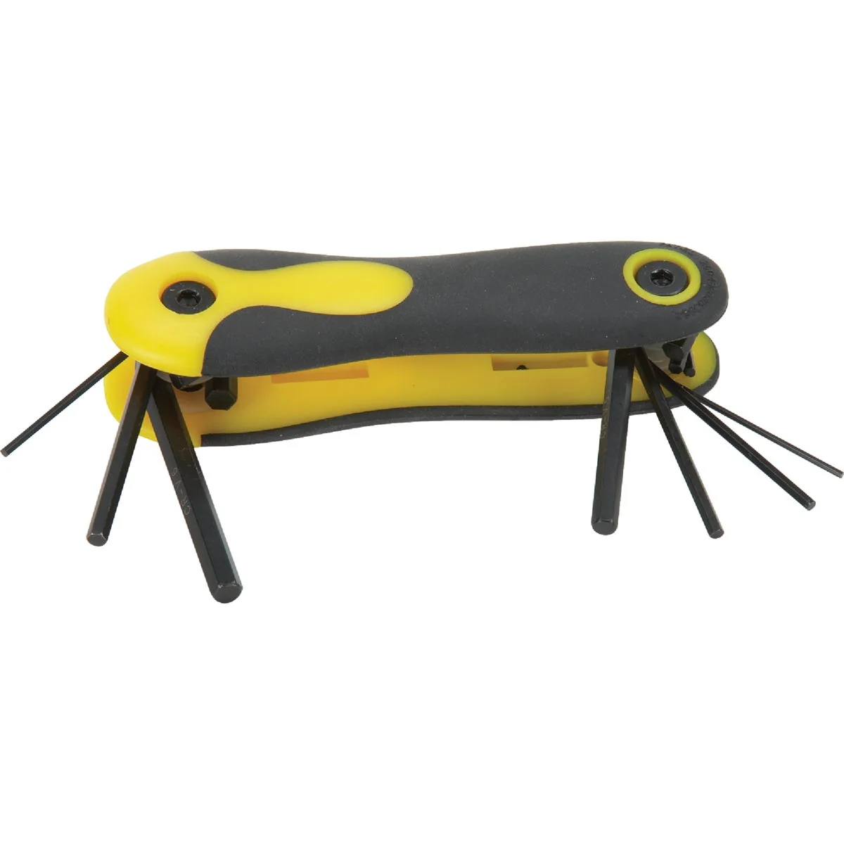 Comfortable Do it Metric Folding Hex Key Set 7-Piece Innovative