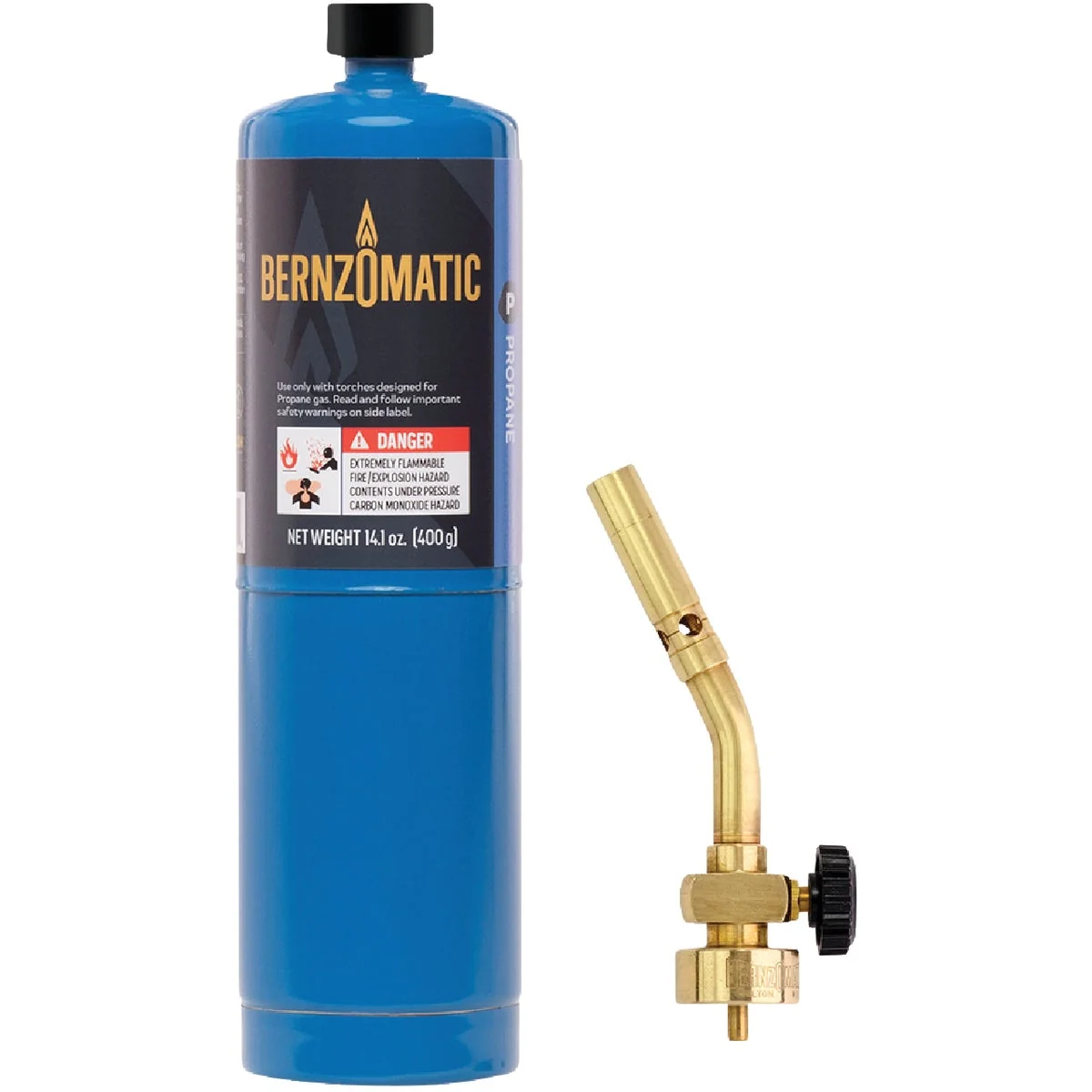 Safe Bernzomatic Manual Propane Torch Kit Convenient
