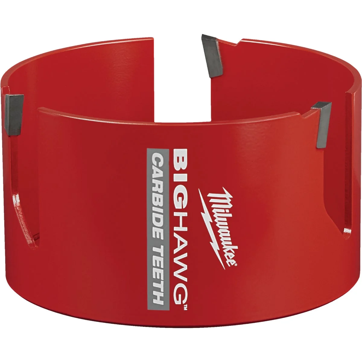 Pure Milwaukee BIG HAWG 4-5 8 In. Carbide-Tipped Hole Saw World-Class
