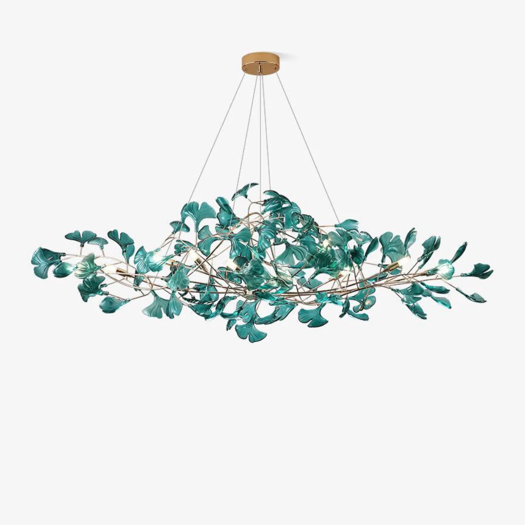 World-Class Acryl Ginkgo Blad Kroonluchter Environmentally Friendly