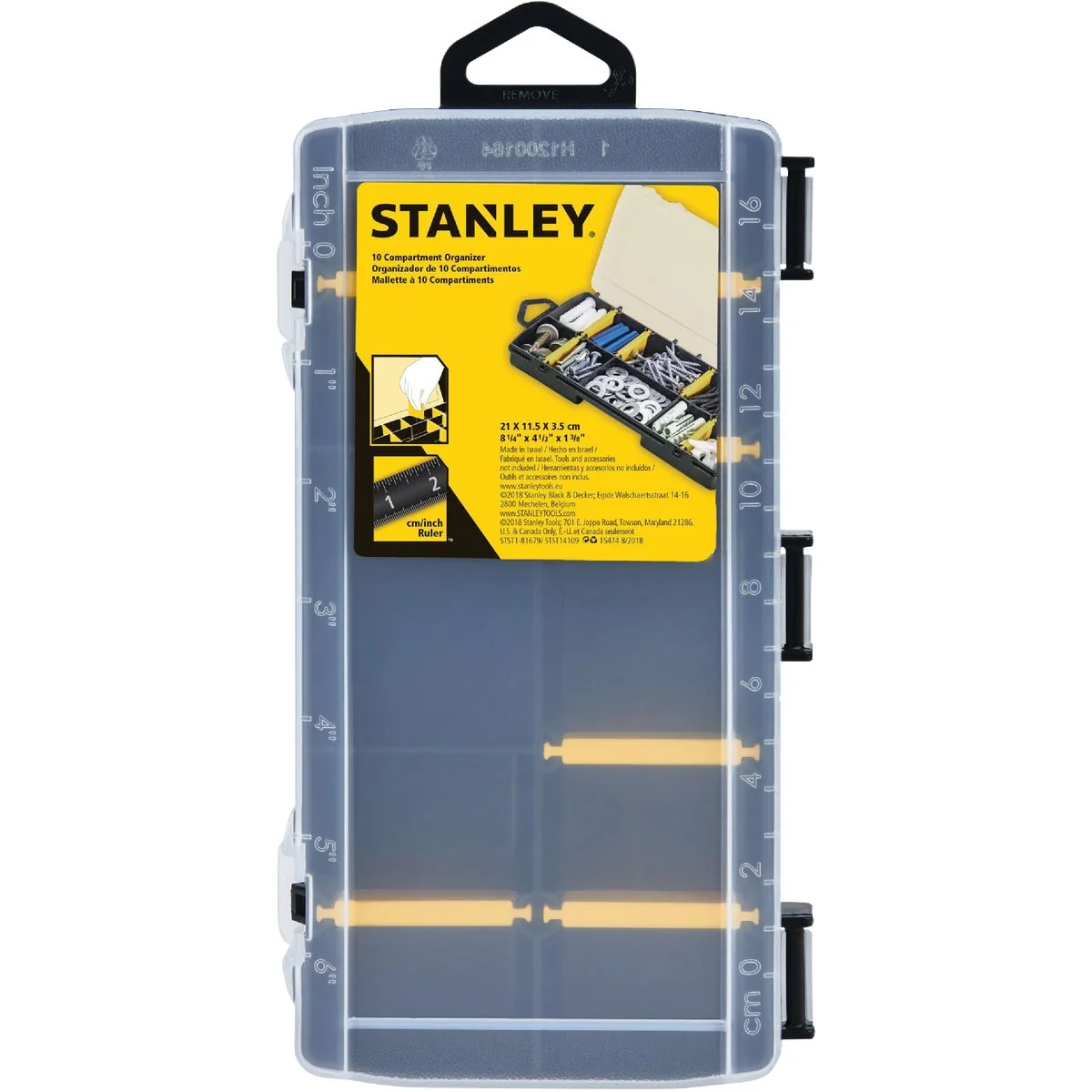 Easy-to-Use Stanley 10-Compartment Parts Storage Box Exclusive