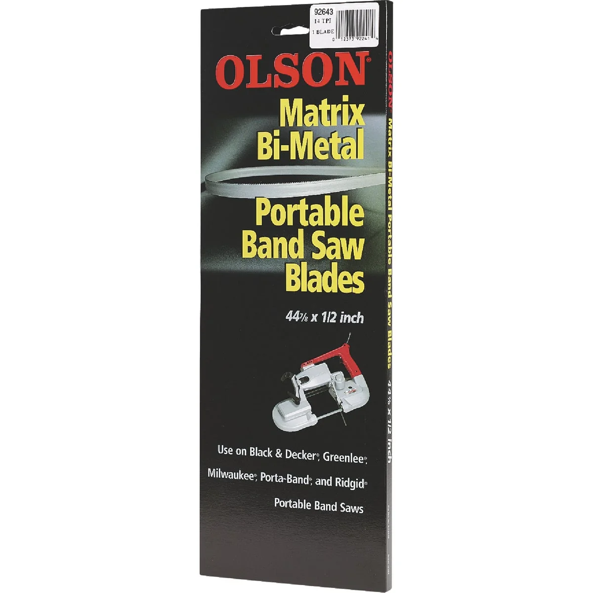 Sustainable Olson 44-7 8 In. x 1 2 In. 10 14 TPI Vari Metal Cutting Band Saw Blade Elegant