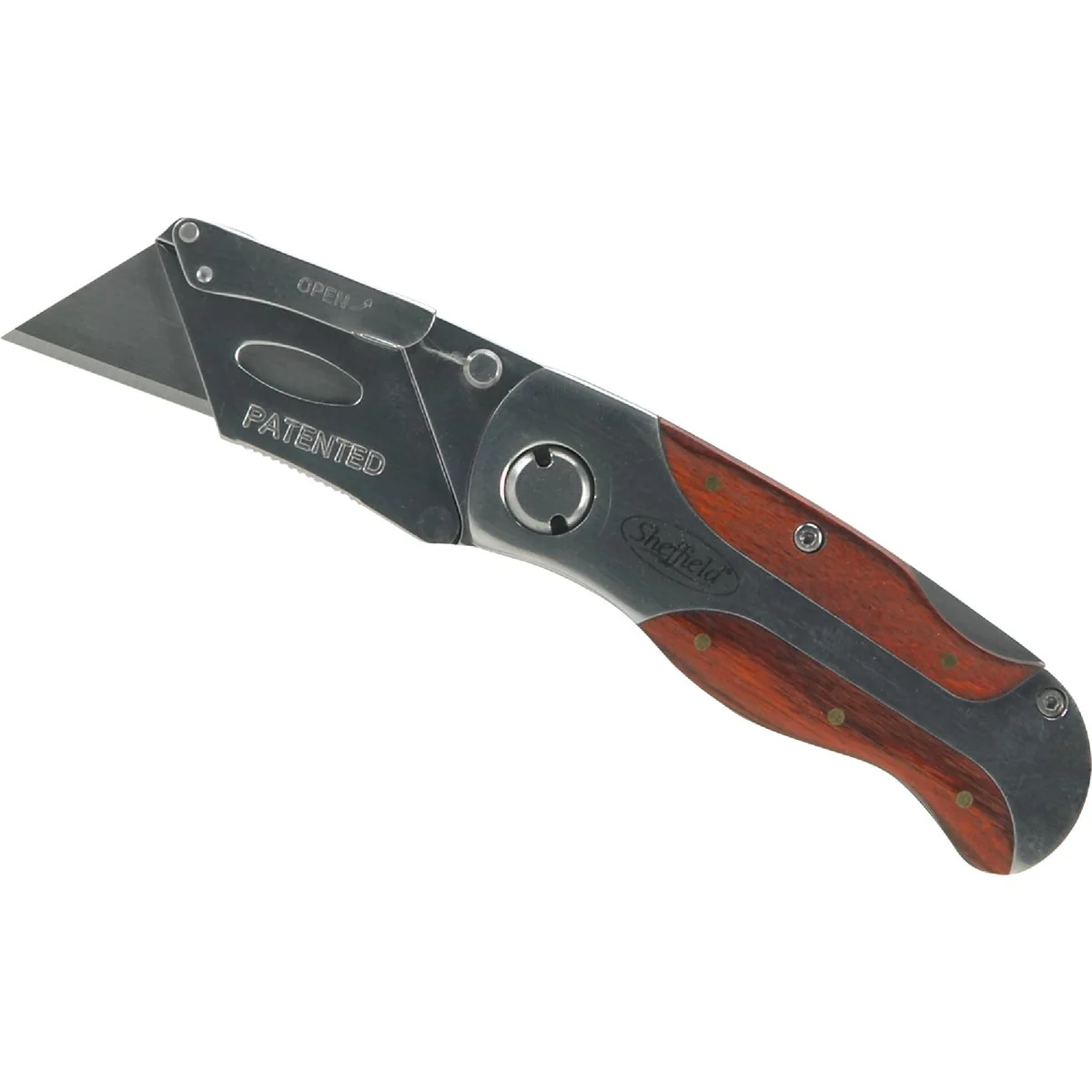 Responsible Sheffield Premium Lockback Fixed Folding Utility Knife Effective