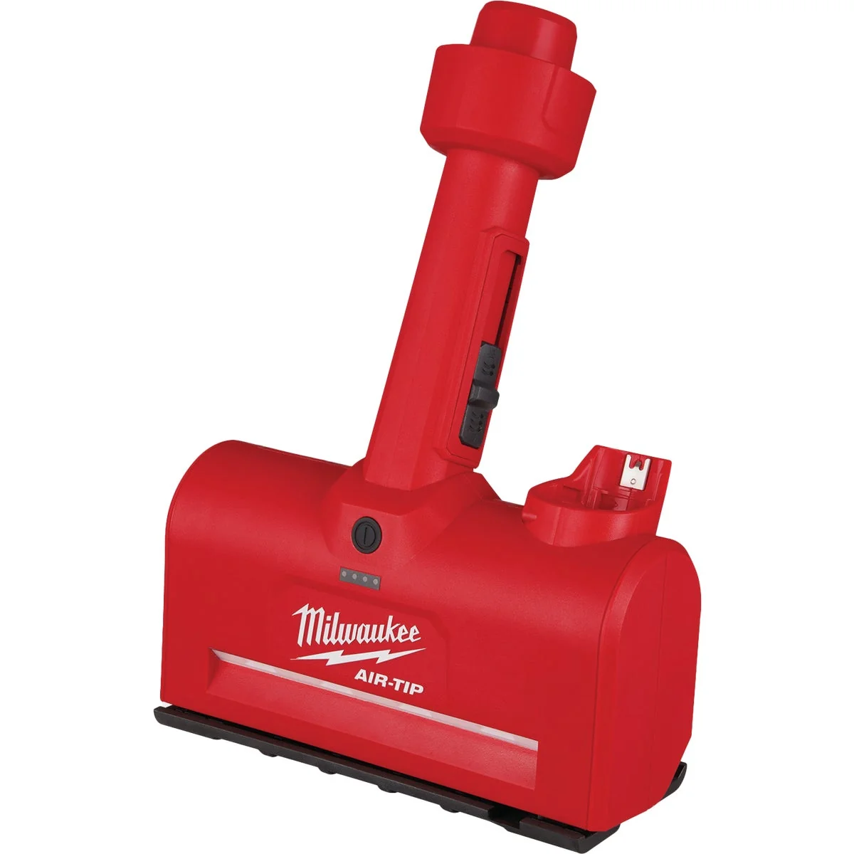 Reliable Milwaukee M12 AIR-TIP 1-1 4 In. – 2-1 2 In. Red Plastic Utility Vacuum Nozzle Practical