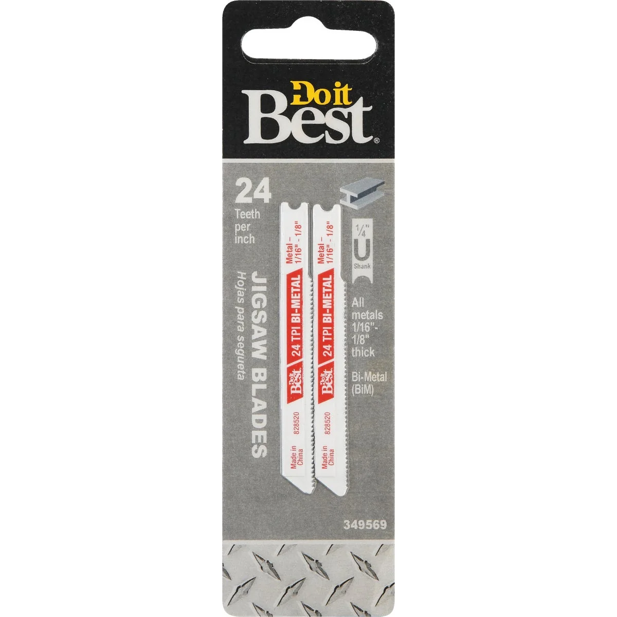Modern Do it U-Shank 2-3 4 In. x 21 TPI Bi-Metal Jig Saw Blade Metal 1 16 to 1 8 In. 2-Pack Prestigious