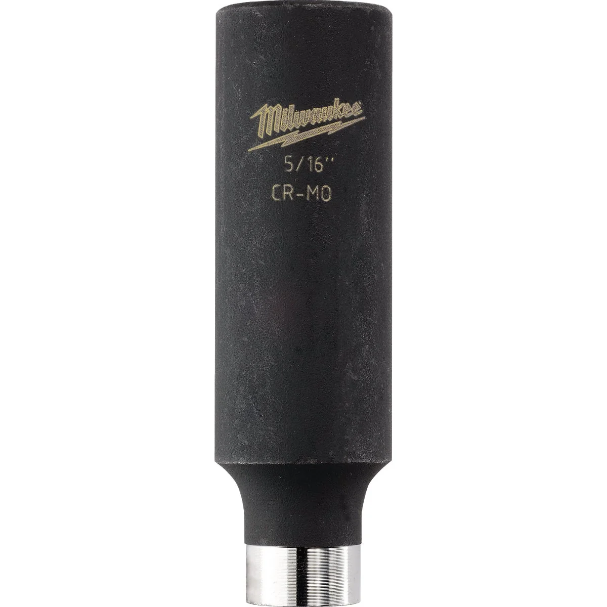 Versatile Milwaukee SHOCKWAVE 3 8 In. Drive 5 16 In. 6-Point Deep Standard Impact Socket High-Grade