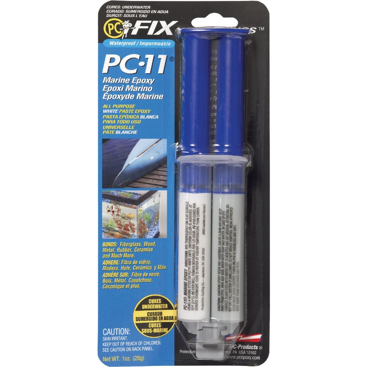 Effective Marine Waterproof PC-11 1 Oz. Epoxy Paste Efficient