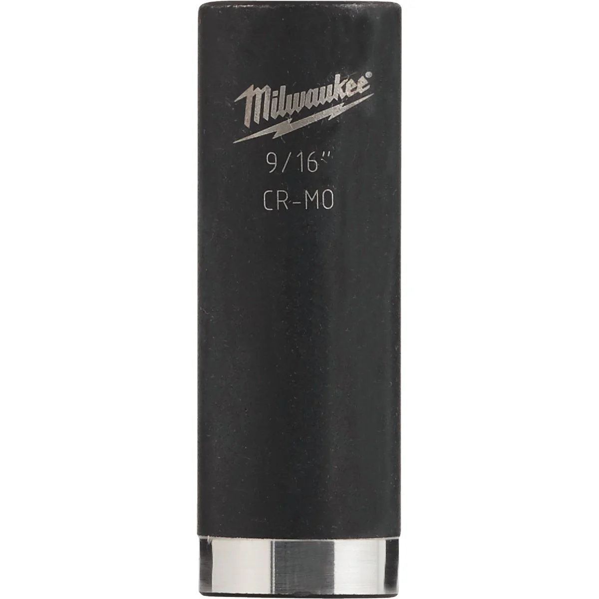 Exclusive Milwaukee SHOCKWAVE 3 8 In. Drive 9 16 In. 6-Point Deep Standard Impact Socket Prestigious
