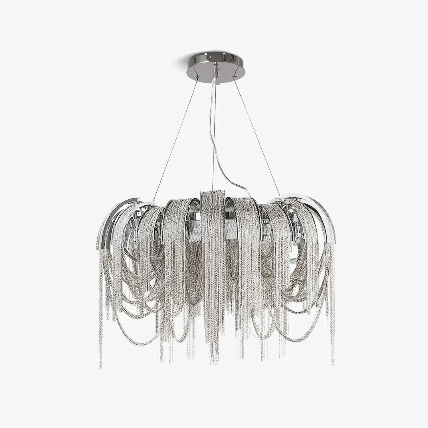 Environmentally Friendly Luxe kroonluchter met kwastjes Refined