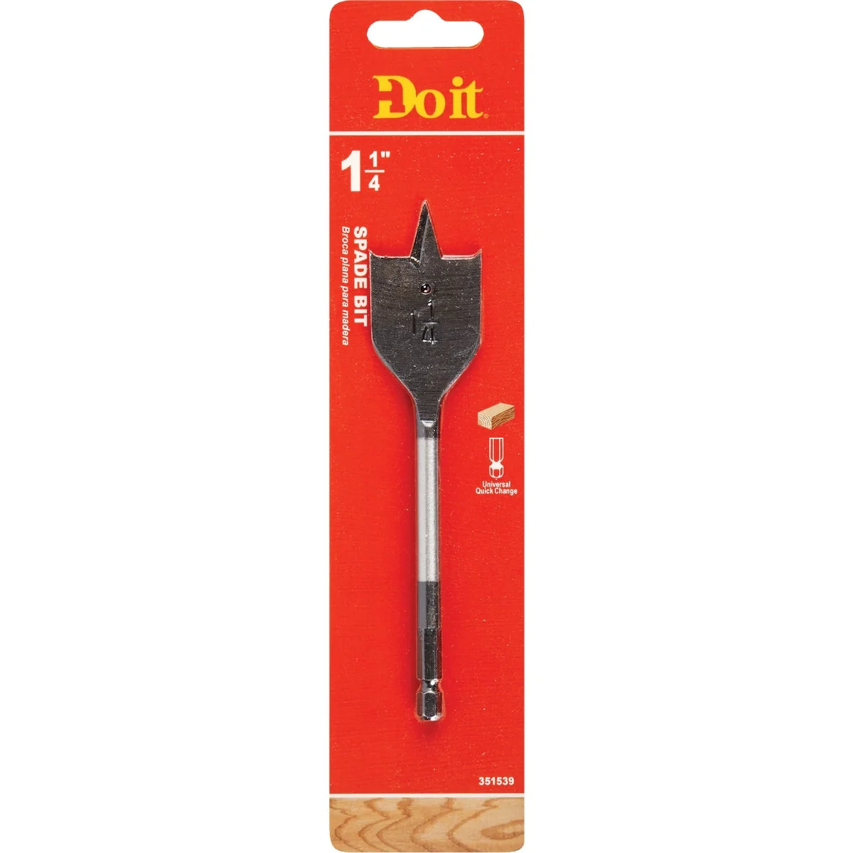 Unique Do it 1-1 4 In. x 6-1 4 In. Spade Bit Sophisticated