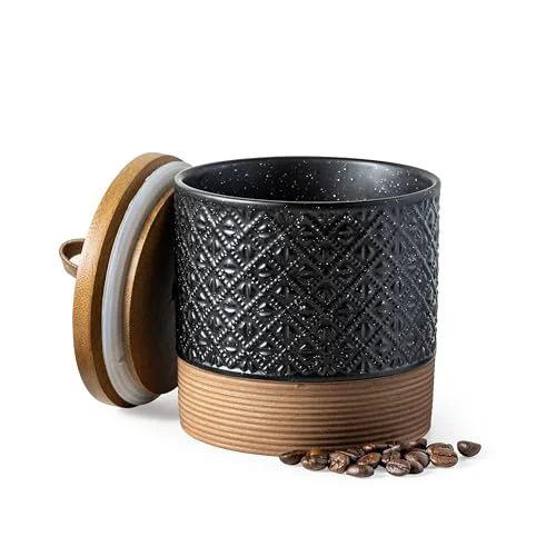 Convenient Ceramic Jars with Lid Detailed