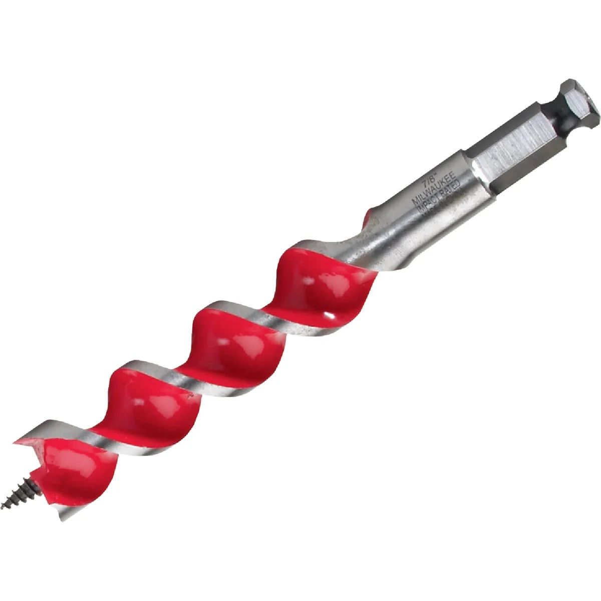 Stylish Milwaukee 7 8 In. x 6-1 2 In. Quick Change Auger Bit Relaxed
