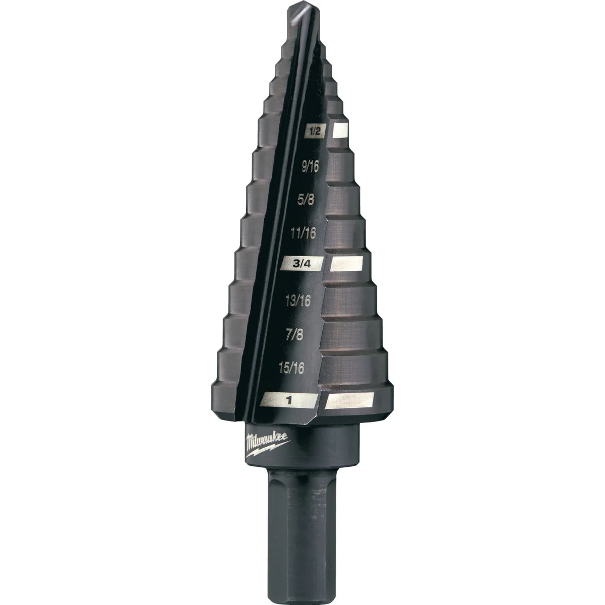 High-Quality Milwaukee 1 2 In. – 1 In. 8 Step Drill Bit 9 Steps Exclusive
