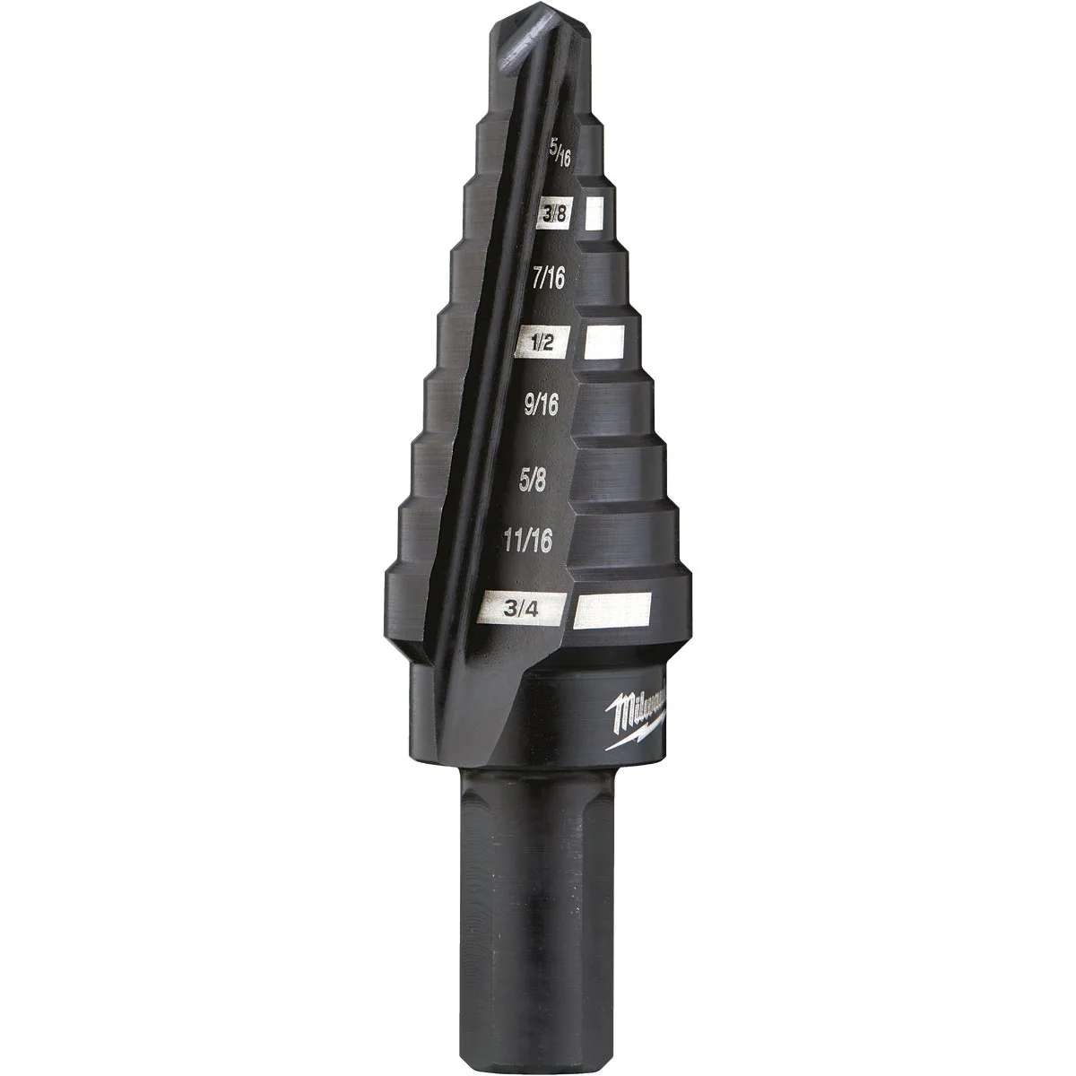 Genuine Milwaukee 1 4 In. – 3 4 In. 3 Step Drill Bit 9 Steps Exclusive