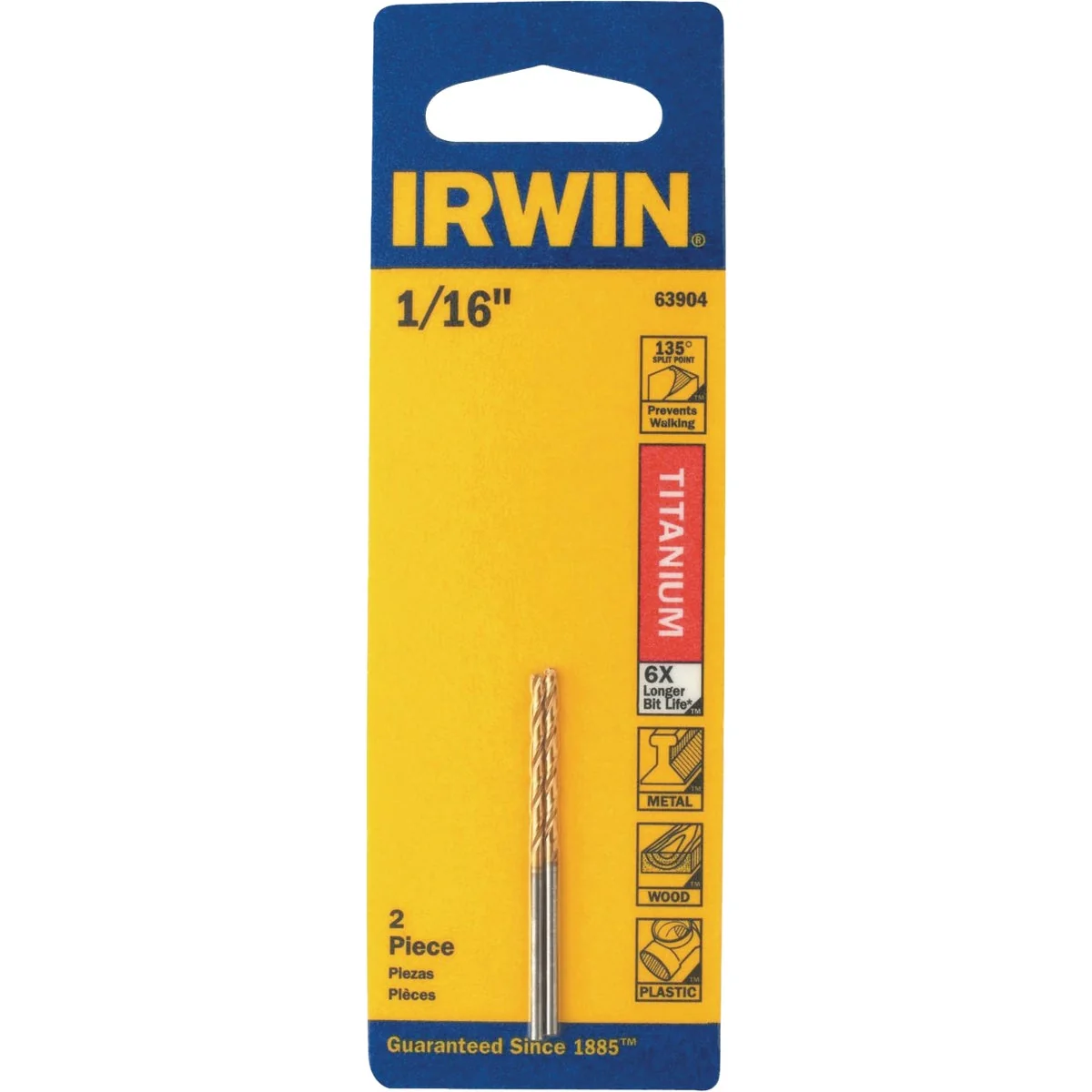 Smart Irwin 1 16 In. Titanium Drill Bit Verified