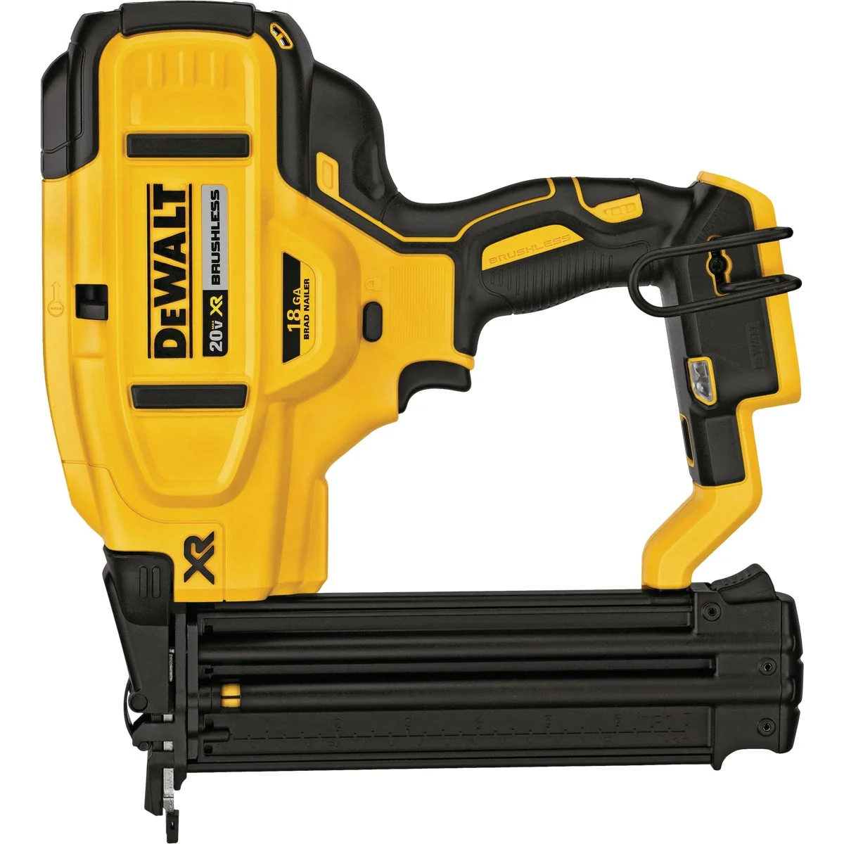 Organic DeWalt 20V MAX XR 18 GA Cordless Brad Nailer Bare Tool Advanced