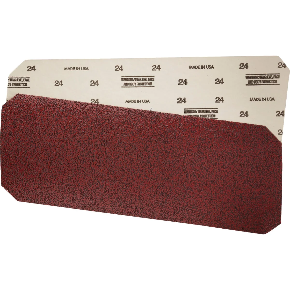 World-Class Virginia Abrasives 8 In. x 20-1 8 In. 24 Grit Floor Sanding Sheet for Silver-Line SL-8 Practical