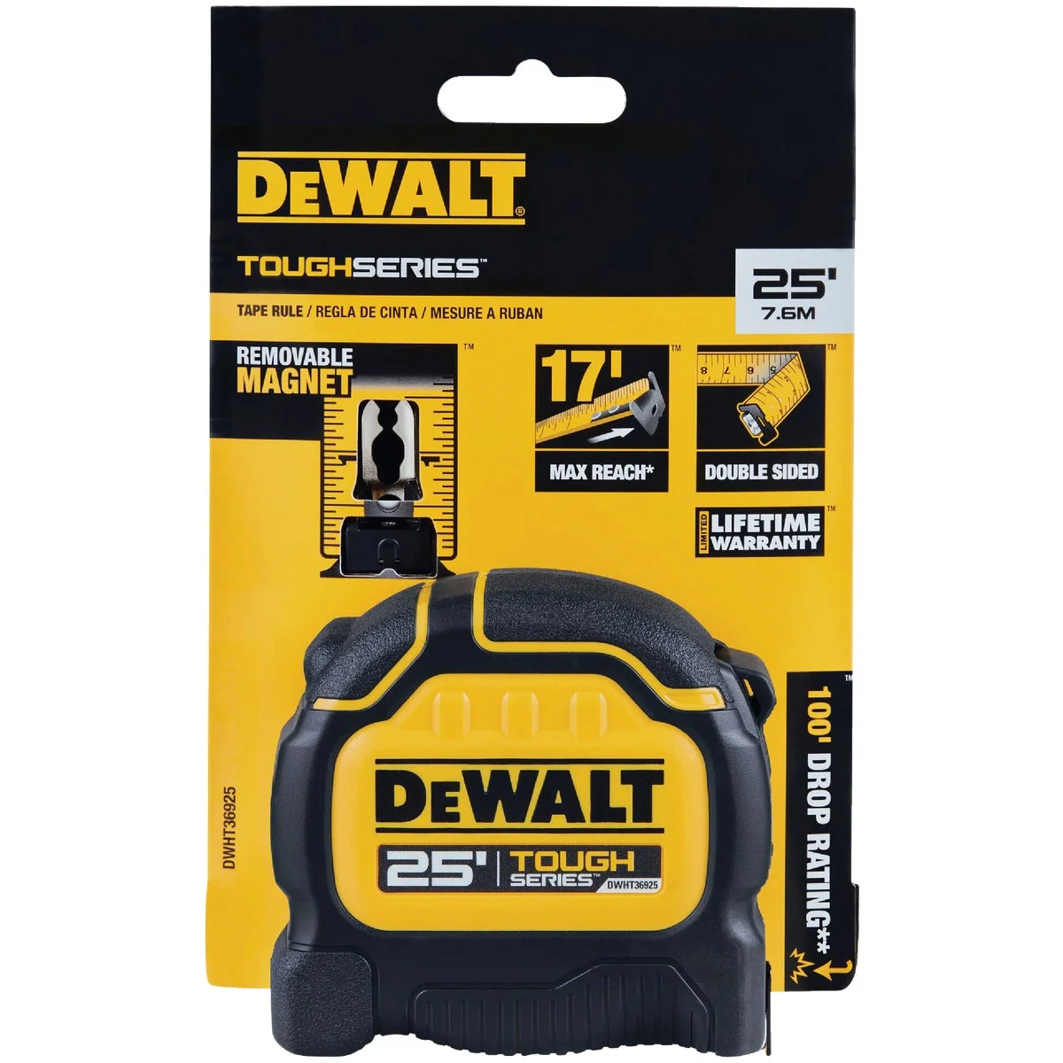 Certified DeWalt ToughSeries 25 Ft. Tape Measure Optimized