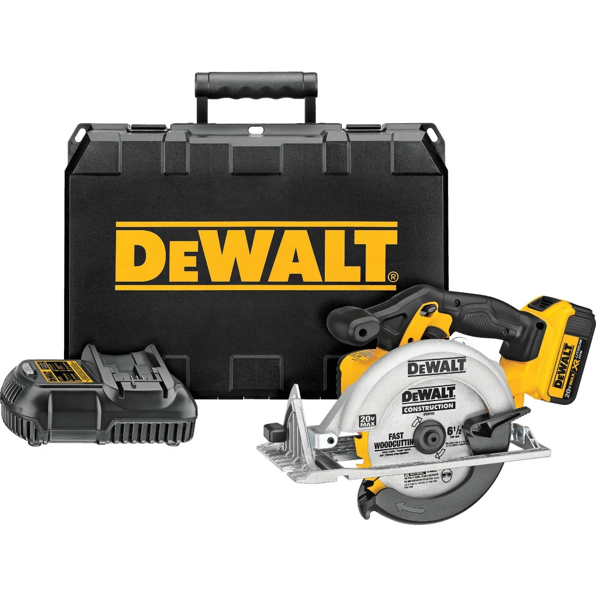 Fashionable DeWalt 20 Volt MAX Lithium-Ion 6-1 2 In. Cordless Circular Saw Kit Quality