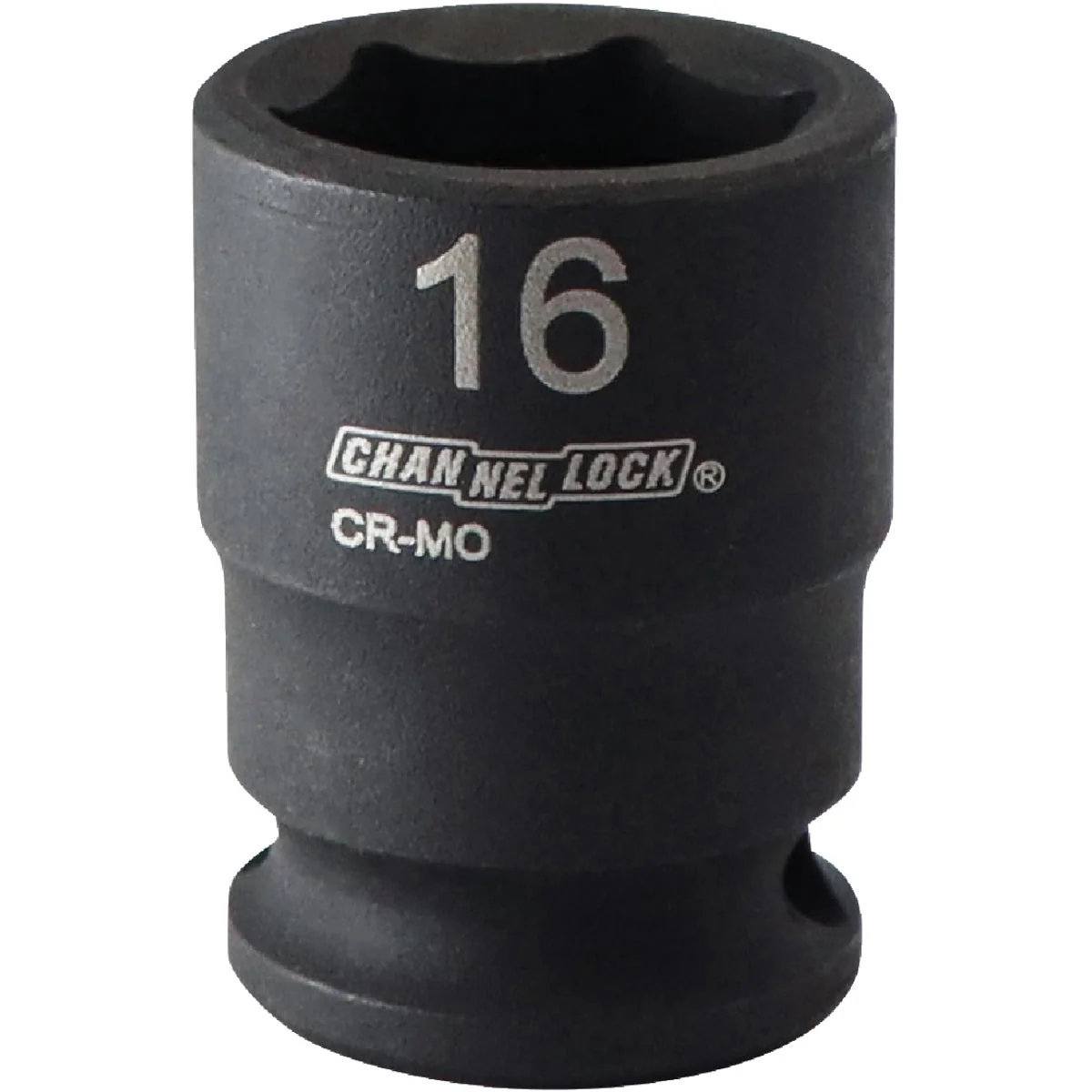 Organic Channellock 3 8 In. Drive 16 mm 6-Point Shallow Metric Impact Socket Relaxed
