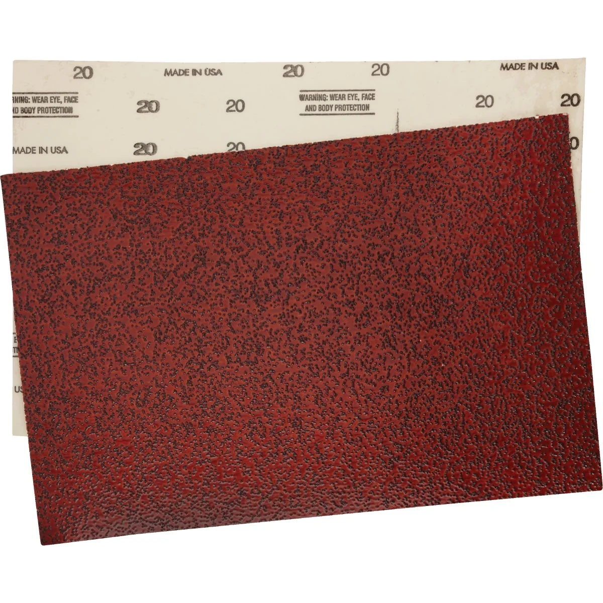 Selected Virginia Abrasives 12 In. x 18 In. 20 Grit Floor Sanding Sheet for Flecto Buff Lightweight