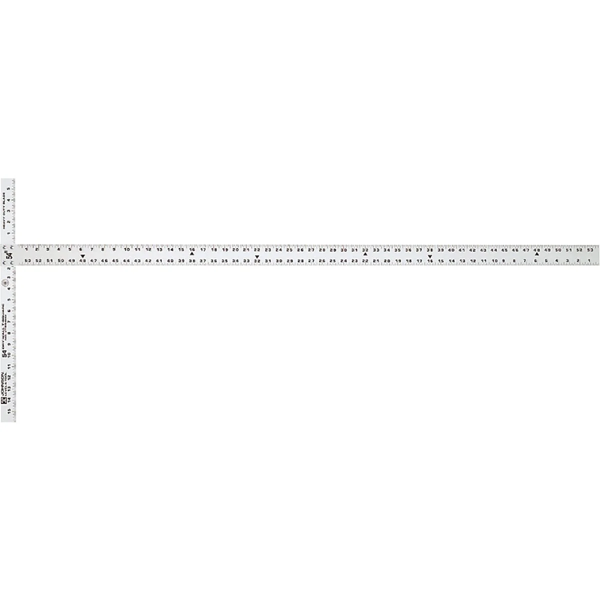 Superior Johnson Level 54 In. Aluminum English Heavy-Duty Drywall Square Enhanced