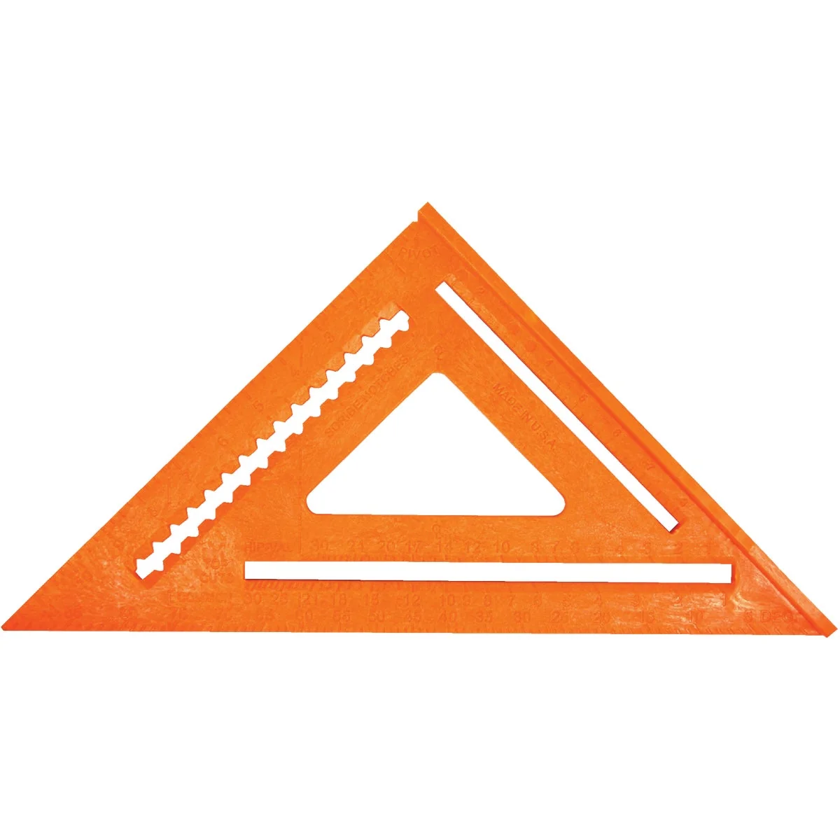 Traditional Johnson Level 7 In. Plastic Structo-Cast Rafter Square Trendy