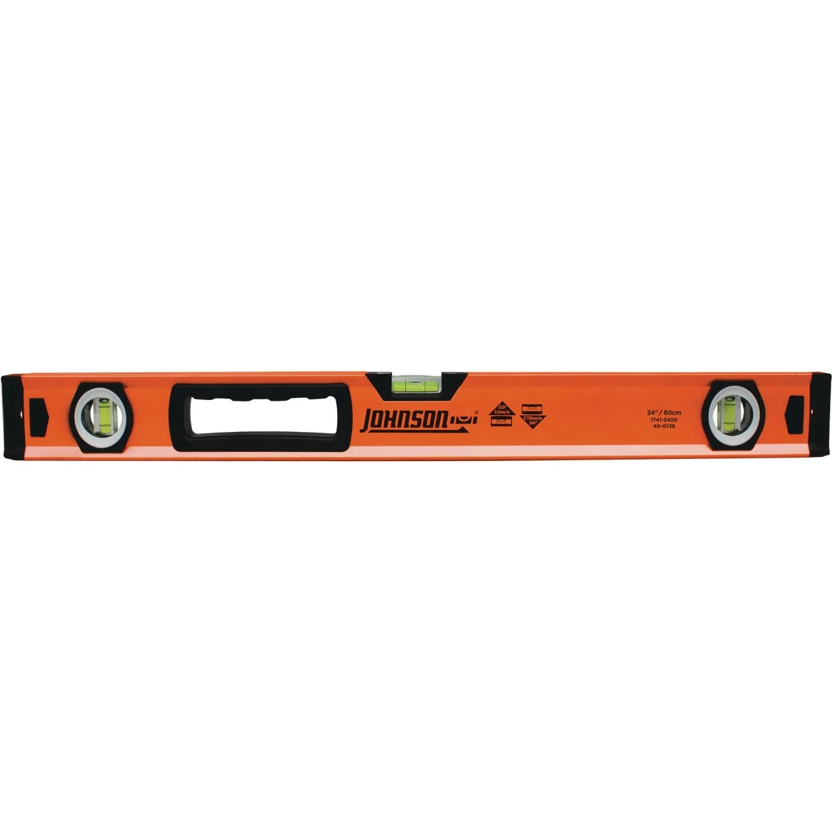 Trusted Johnson Level 24 In. Aluminum Box Level User-Friendly
