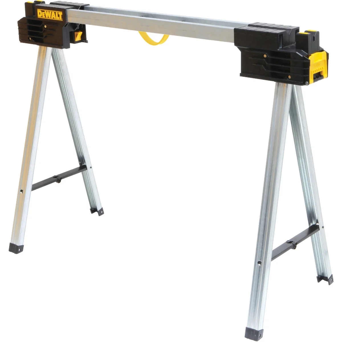 Genuine DeWalt 32 In. L Metal Folding Sawhorse 2000 Lb. Capacity Carefully Designed