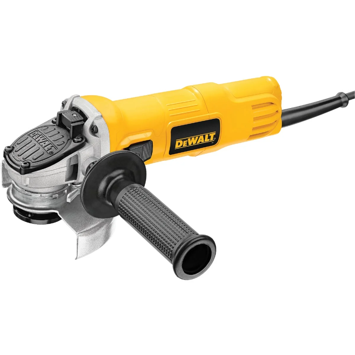 Fine DeWalt 4-1 2 In. 7-Amp Angle Grinder with One-Touch Guard Reusable