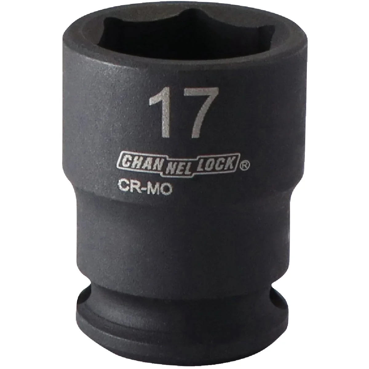 Secure Channellock 3 8 In. Drive 17 mm 6-Point Shallow Metric Impact Socket Relaxed