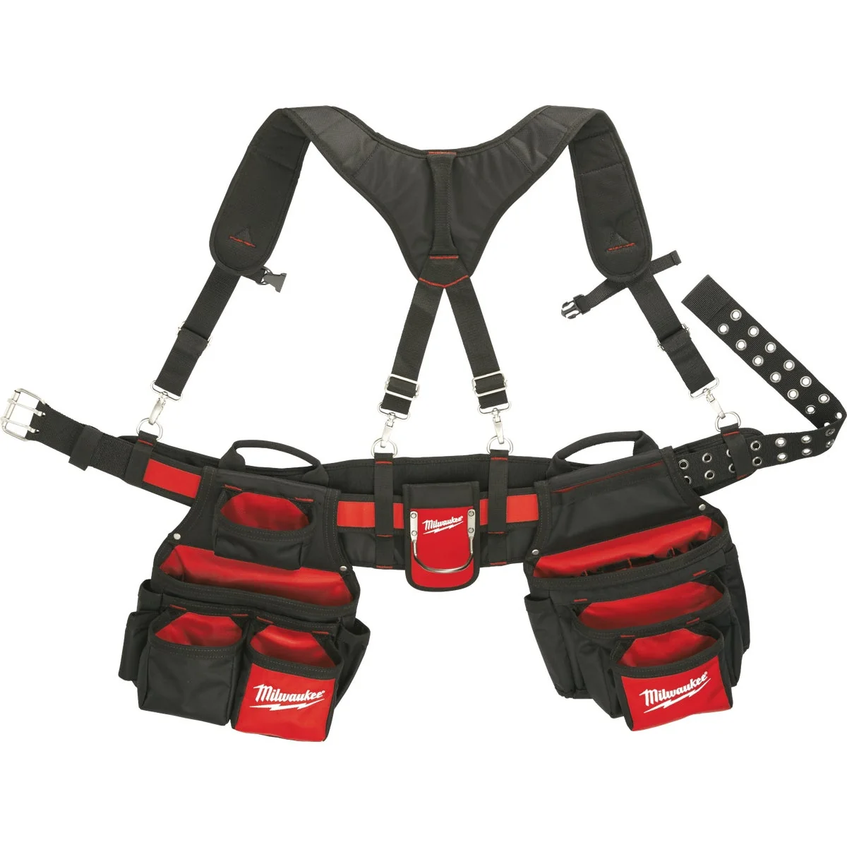 Carefully Designed Milwaukee Contractor Work Belt with Suspension Rig Recyclable