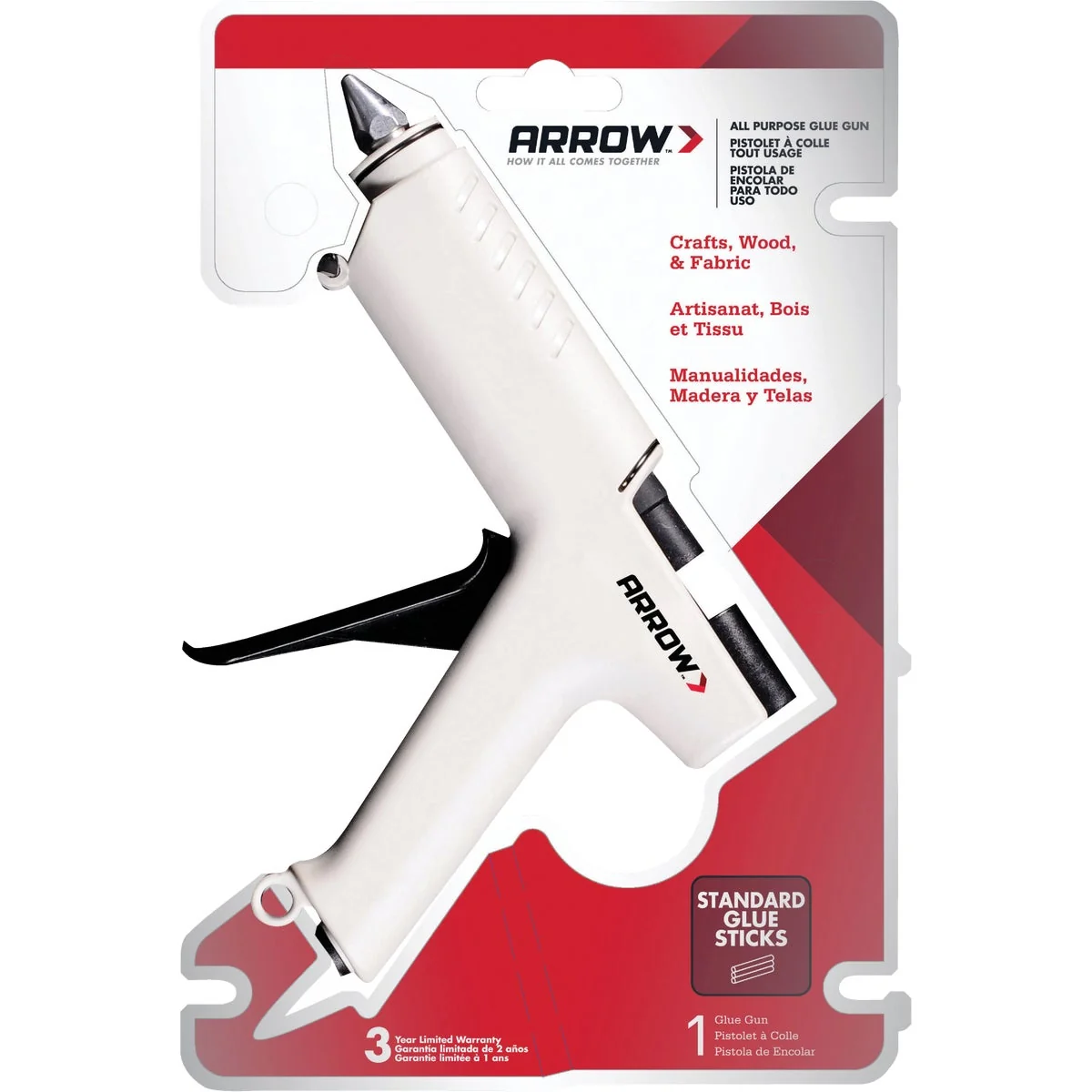 Superior Arrow Standard Single-Temperature Heavy-Duty Glue Gun Quality