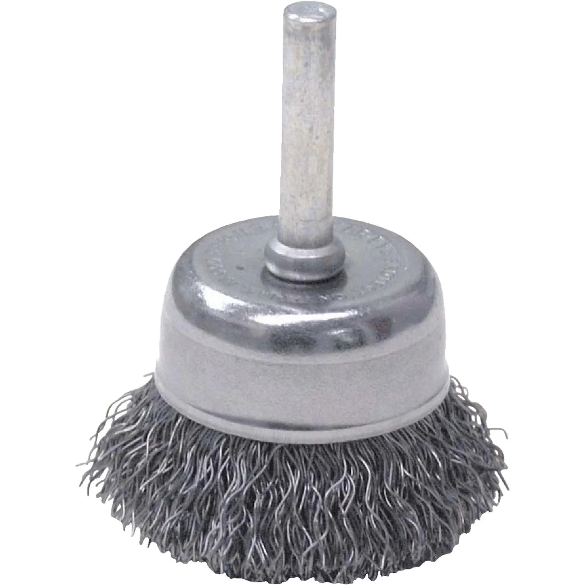 Environmentally Friendly Weiler Vortec 2 In. Professional Shank-Mounted Drill-Mounted Wire Brush Soft