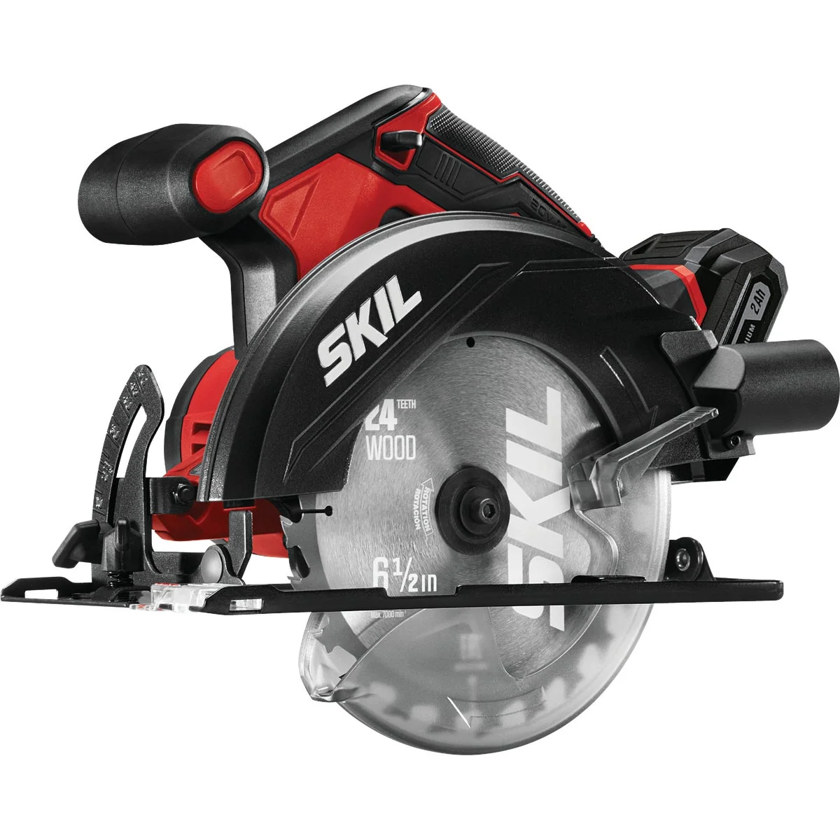 Fine Crafted SKIL PWRCore 20 Volt Lithium-Ion 6-1 2 In. Cordless Circular Saw Kit Professional