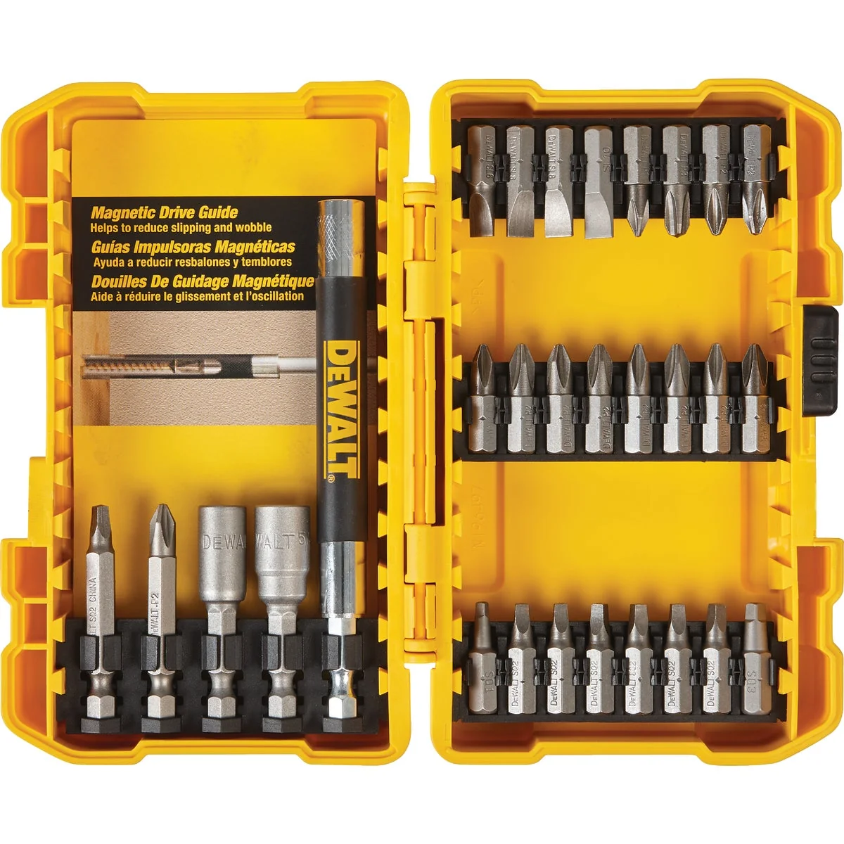 Fine Crafted DeWalt 29-Piece Screwdriver Bit Set Refined