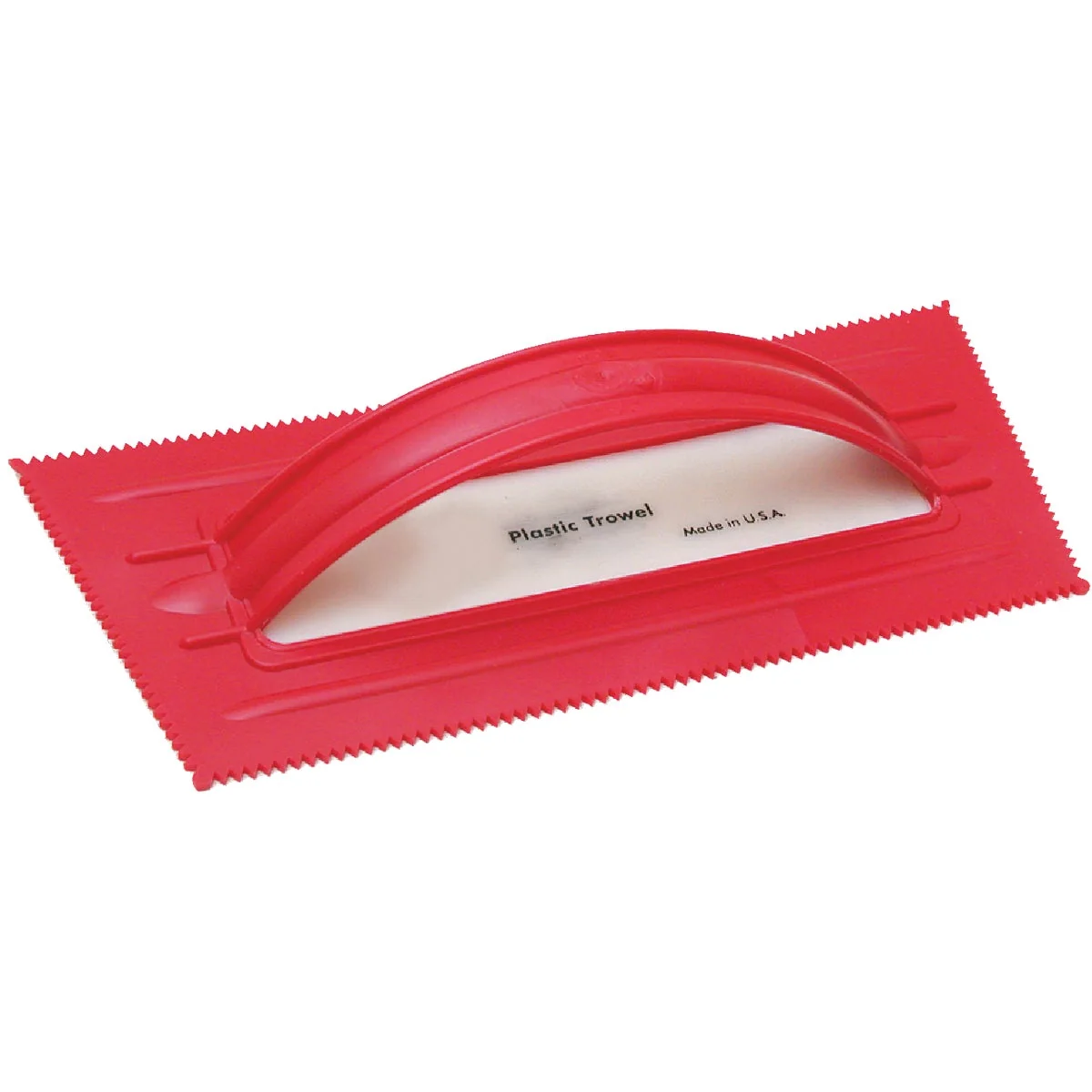 High-Quality QLT 3 8 In. x 5 16 In. Disposable V-Notched Trowel Smooth