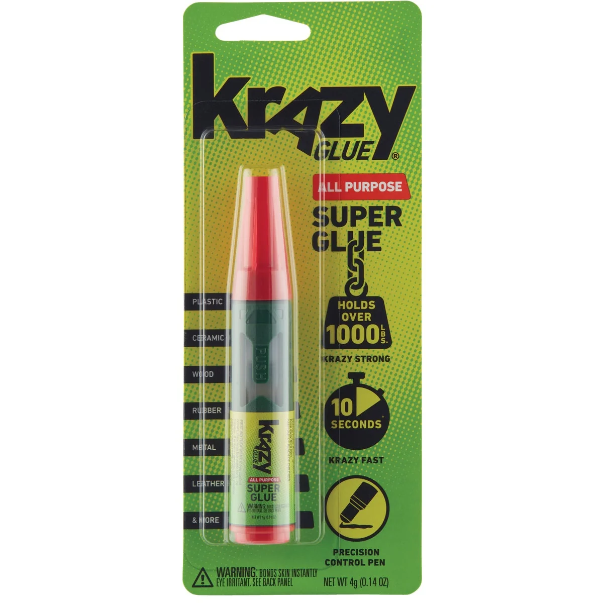 Fashionable Krazy Glue 0.141 Oz. All-Purpose Pen with Squeeze Applicator Optimized