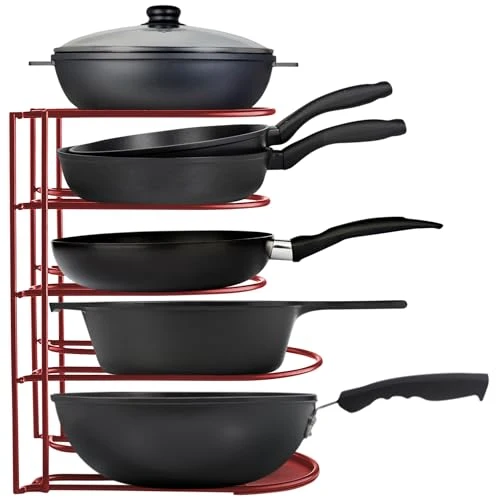 Luxury Heavy Duty Pots and Pans Organizer Solid