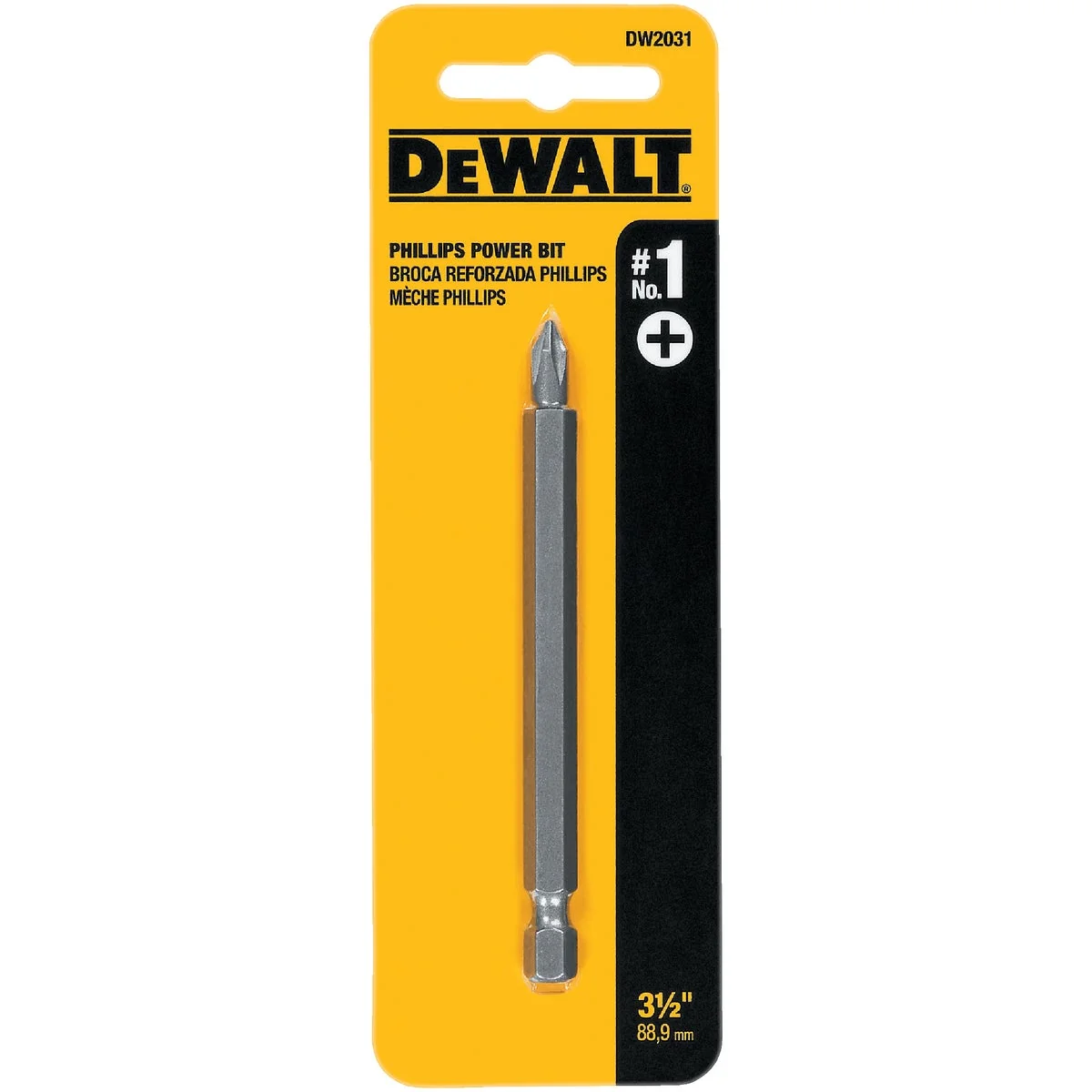 Relaxed DeWalt Phillips 1 3-1 2 In. 1 4 In. Power Screwdriver Bit Healthy