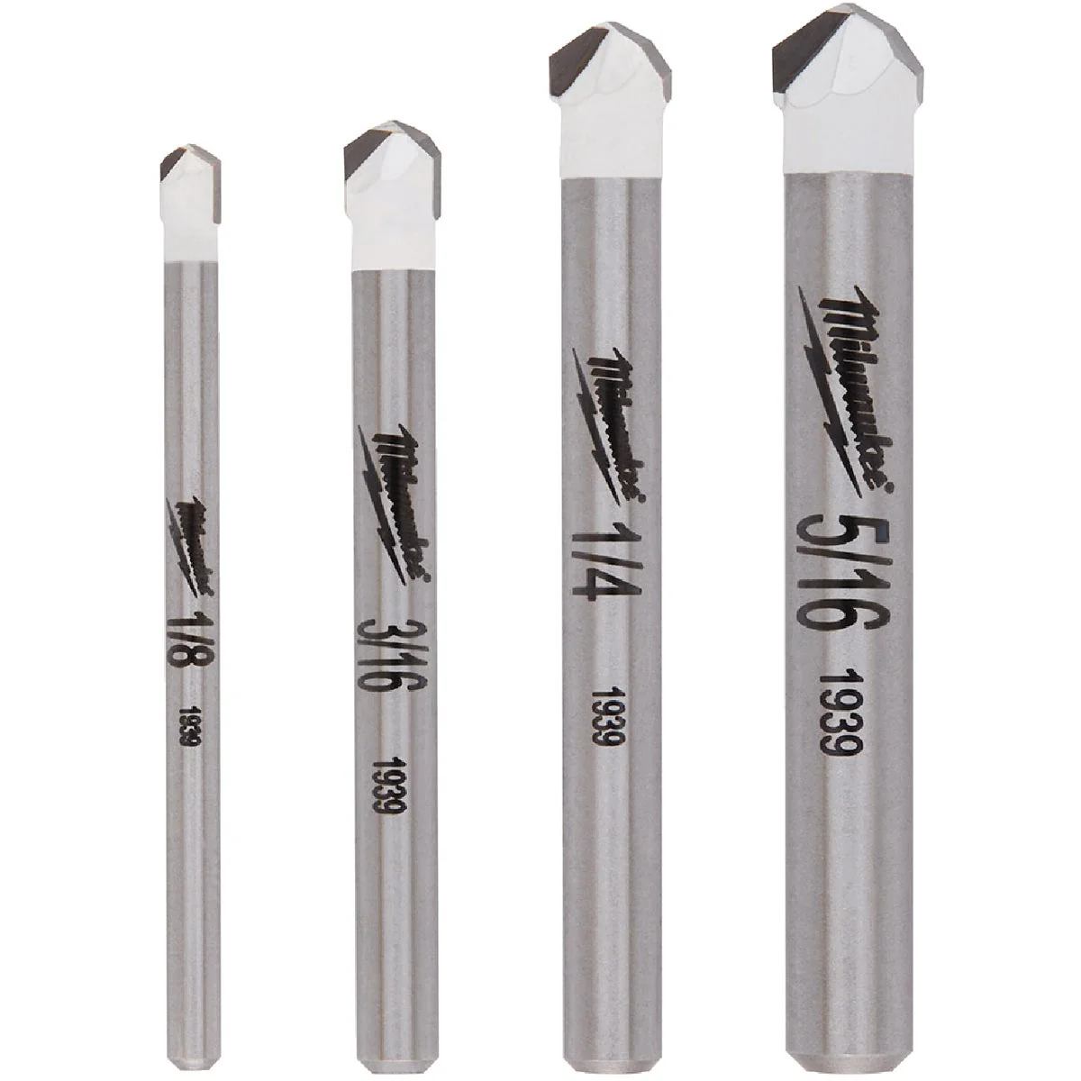 Milwaukee 4-Piece Tile and Natural Stone Bit Set Verified