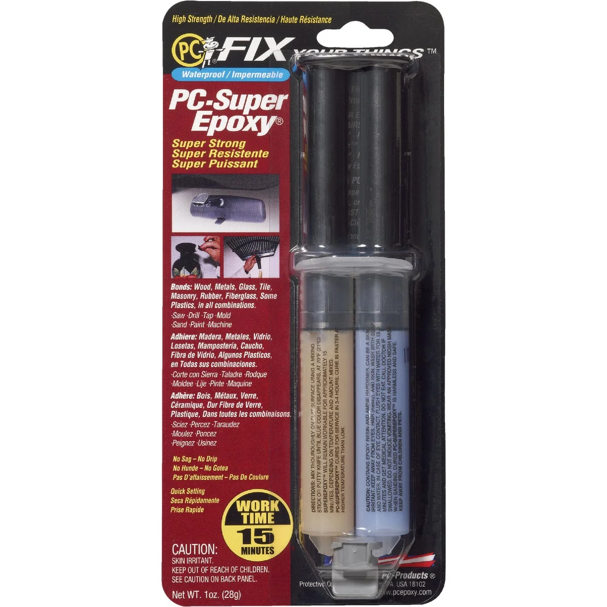 Specialty PC Fix Waterproof 1 Oz. Super Epoxy Paste Smart